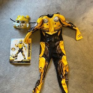 Kids transformers Bumblebee costume, size 7/8